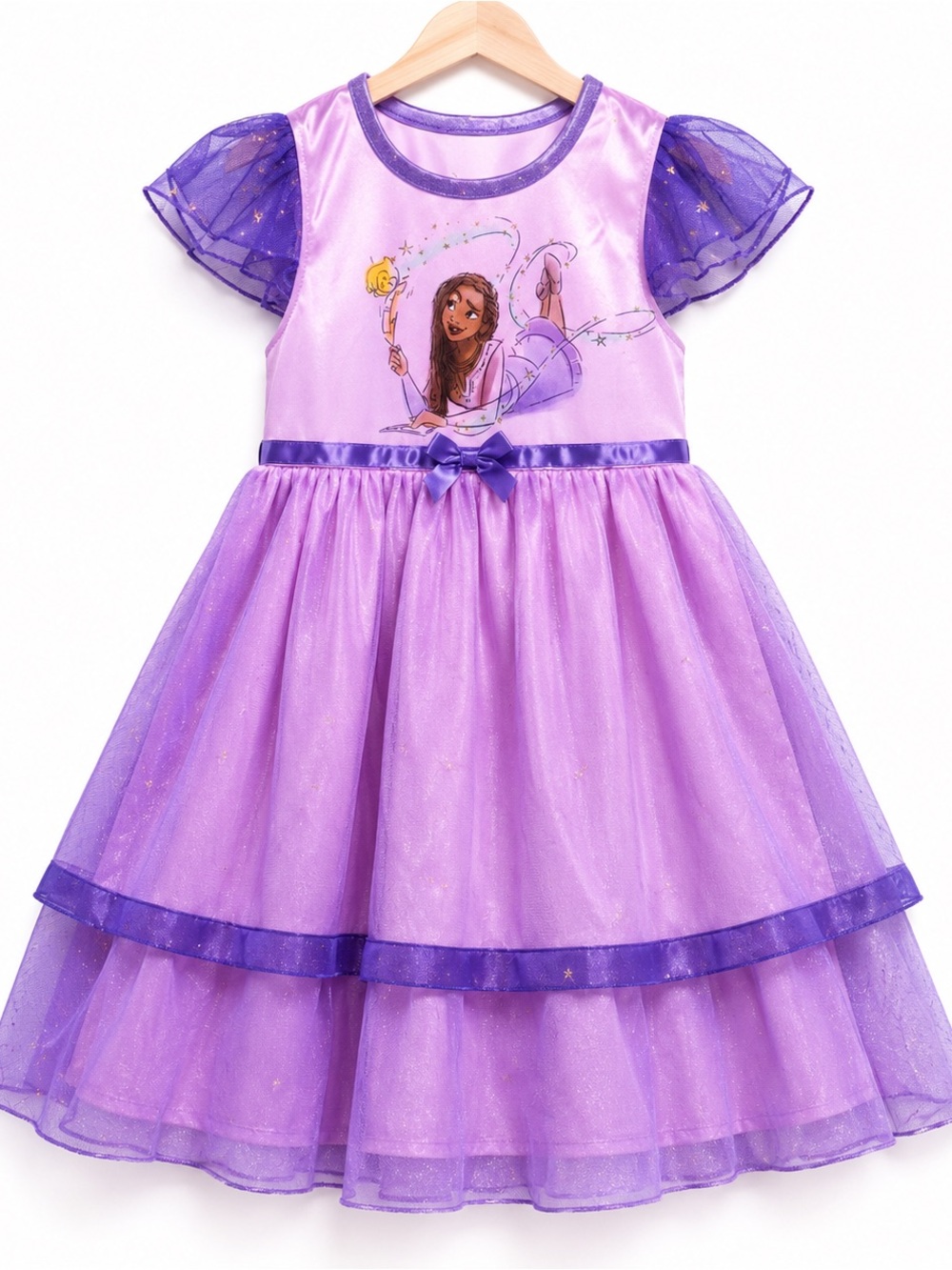 Disney Wish Asha Purple Nightgown – Girls Size 3T